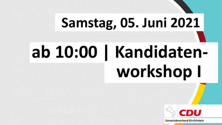 Kandidatenworkshop Zum Wahlprogramm Cdu Kirchlinteln