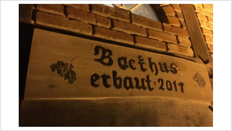 Backhaus als Ort der Dorfgemeinschaft