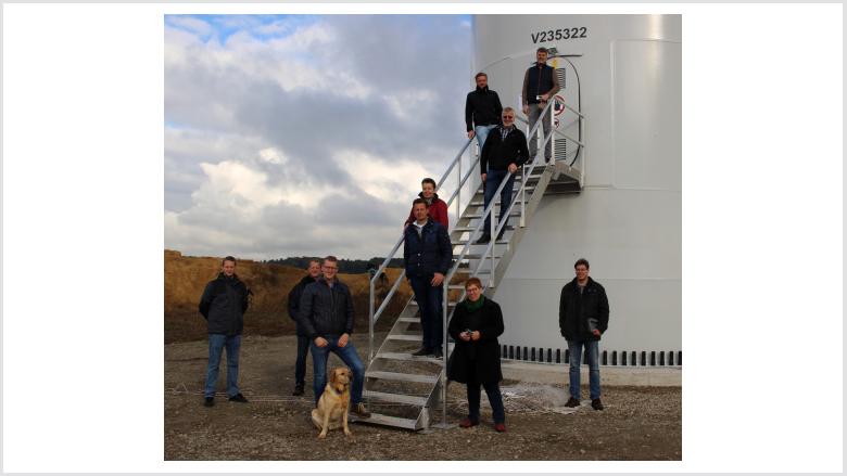 CDU besichtigt Windkraftanlagen in Kreepen CDU besichtigt Windkraftanlagen in Kreepen